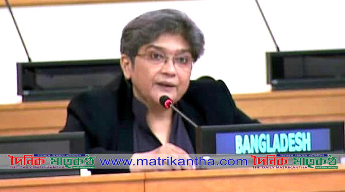 সন্ত্রাসমুক্ত বিশ্বের জন্য বৃহত্তর আন্তর্জাতিক সংহতির প্রয়োজন -রাষ্ট্রদূত রাবাব ফাতিমা